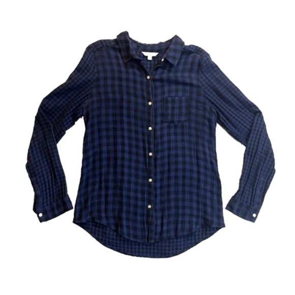 Rubbish Tops - Rubbish Buffalo Check Button Down